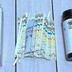 【実験・研究用】ウロペーパーIII（10項目対応）試験紙 約100本入りセット ユーズドの画像