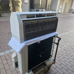HITACHI　日立　ルームエアコン　RAS-JT25LE9(W)　ステンレスクリーン　お掃除機能あります　2.5kw　100V　冷媒　R32  白くまくん　2021年製　8～10畳　ek-624gedの画像