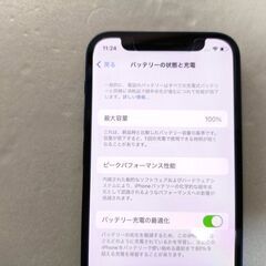 ソフトバンク iPhone 12 mini  64GB　No309　バッテリー100％の画像
