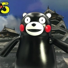 プラモデル「くまモン」完成品の画像