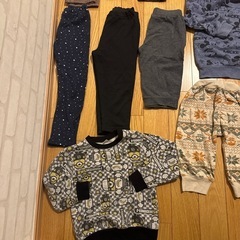 120㎝15点男の子パンツ大量セット　秋冬物　の画像