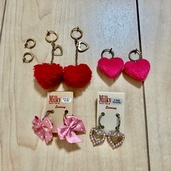 【値下げ‼️】イヤリング9点セット　未使用品ありの画像