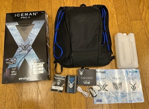 超格安！早い者勝ち！水冷服　超冷　アイスマンPROX  数回使用のみ