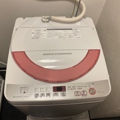 洗濯機6.0kgの画像