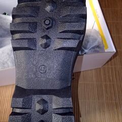 453　断捨離中）新品）メンズ　PUレザーブーツ　サイズ42の画像