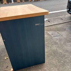パソコンデスク木製の画像