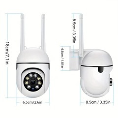 【4個セット】WiFi 防犯カメラ セキュリティカメラ 赤外線ナイトビジョン の画像