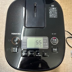 TOSHIBA IH炊飯器　3合　RC-5XT　の画像