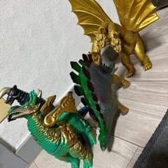 ウルトラマン怪獣 レトロ恐竜おもちゃの画像