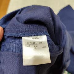 TABASA　レディース　ネイビー　パンツの画像