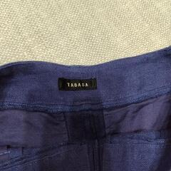 TABASA　レディース　ネイビー　パンツの画像