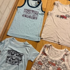 120㎝　男児　夏物　パジャマ　肌着セットの画像