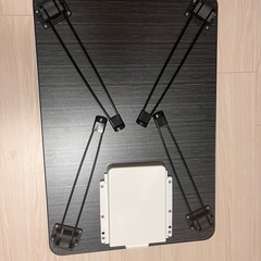折りたたみ　机　黒の画像