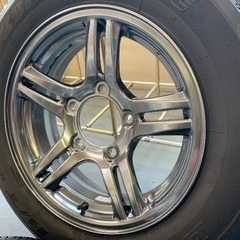 ジムニー純正★深溝！175/80R16　ランドベンチャー　クロスアドベンチャーJB23　岩手県盛岡市　安心の調整済みの画像