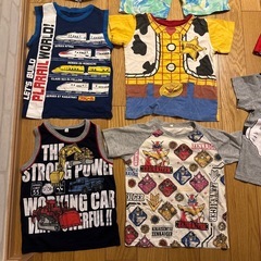 120㎝　男児　トップス&水着まとめ売りの画像
