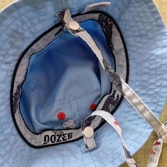 美品 44cm 帽子 0〜12か月のお子様むけ 水色の画像