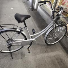 25サイズ美品自転車の画像