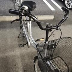 25サイズ美品自転車の画像