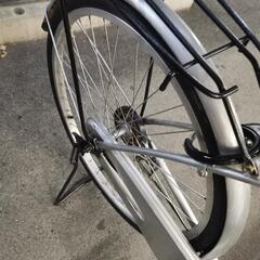 25サイズ美品自転車の画像