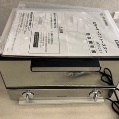 新品未使用アイリスオーヤマ　オーブントースターの画像