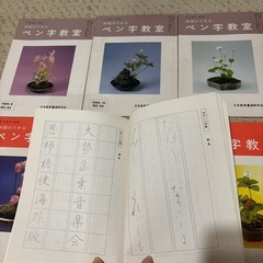 ①独習できるペン教室40冊セットの画像