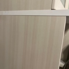 家具調の食器棚の画像