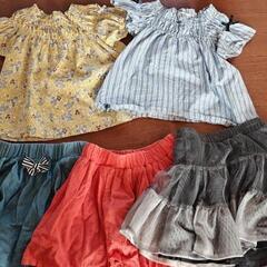 女の子　100-110洋服　２４着まとめ売りの画像