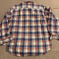 ラングラー Wrangler チェック柄 厚手　長袖シャツ　Mの画像