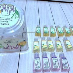 携帯用アルコール除菌ジェル 15本セット（30ml×香り3種）ハンドジェル／持ち運び便利の画像