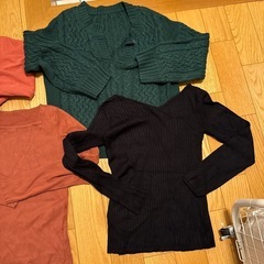 レディース秋冬物まとめ売りの画像