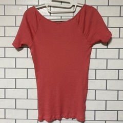 ❤️ストレッチありサ－モンピンク UNIQLOの画像