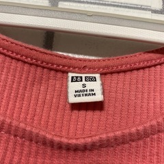 ❤️ストレッチありサ－モンピンク UNIQLOの画像