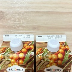豊潤サジー 1000ml 2本セット アレンジスティック 計量カップ (S
