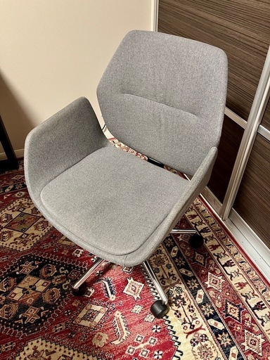 デスクチェア Kanademono Modern - Fabric Brown Modern Design デスクチェア – KANADEMONO