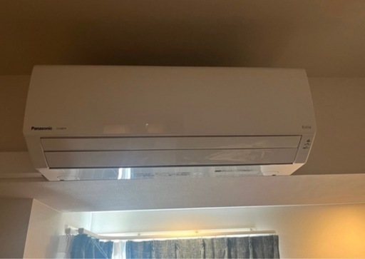 受付終了　商談決まりました
　【取外しできる方限定価格】4年使用　Panasonicエアコン