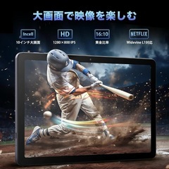 新品 タブレット Android15 10インチ wi-fi Tabtop A60の画像