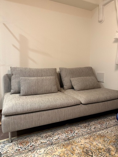 【最終値下げ❗️】IKEAソファー　ソーデルハムン　3人掛けソファー