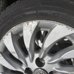 トヨタ　BB 純正　ホイールタイヤセット　185/55R15 タイヤ2023年の画像