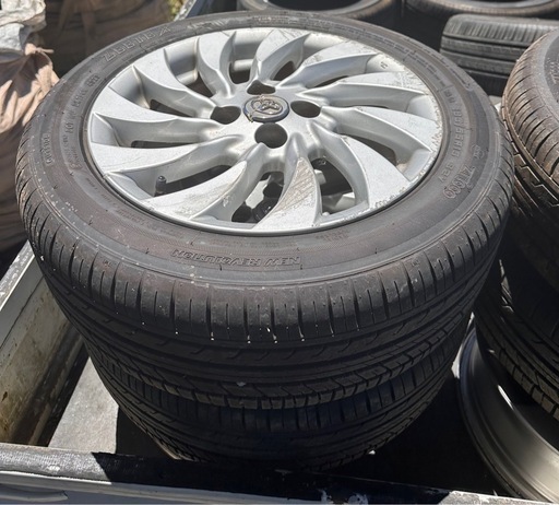 トヨタ　BB 純正　ホイールタイヤセット　185/55R15 タイヤ2023年