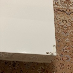 (売ります)ローテーブル白の画像