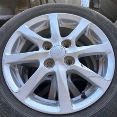ダイハツ　ムーブ　ホイールタイヤセット　タイヤサイズ155/65r14の画像
