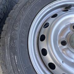 ホンダ　アクティ　純正ホイールタイヤセット　4本　145/12の画像