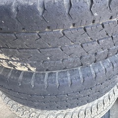 ホンダ　アクティ　純正ホイールタイヤセット　4本　145/12の画像
