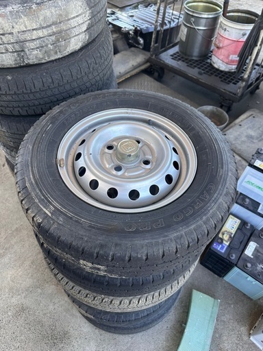 ホンダ　アクティ　純正ホイールタイヤセット　4本　145/12