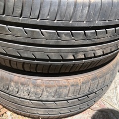 ヨコハマ　タイヤ　溝あり　185/55R15 中古タイヤになりますの画像