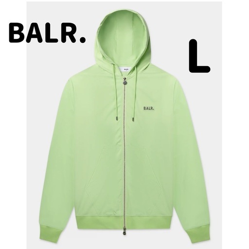 半額以下【正規品 タグ付き】BALR. 日本限定 JP Q-SERIES REGULAR FIT ZIP THROUGH HOODIE フーディー
