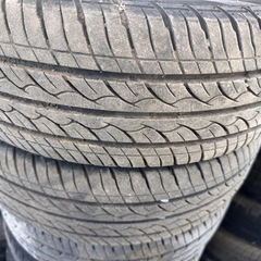 アルミ　ホイールタイヤセット　4本　タイヤサイズ165/55R14 の画像