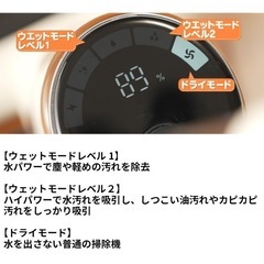 ミンドー アクアエックス（Mindoo AquaX）、コードレス掃除機の画像
