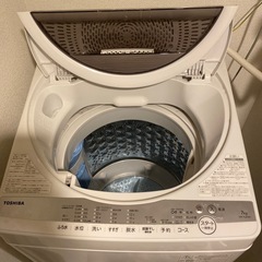 【引渡日要指定】東芝　洗濯機の画像