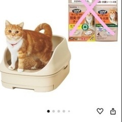 猫 システムトイレの画像